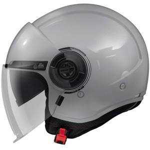 Casca moto open MT Viale SV S Solid gri lucios