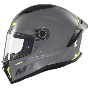 Casca moto integrala MT Stinger 2 Solid gri lucios