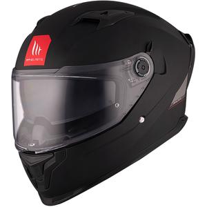 MT BRAKER SV SOLID A1 cască de motociclist integrală negru lucios