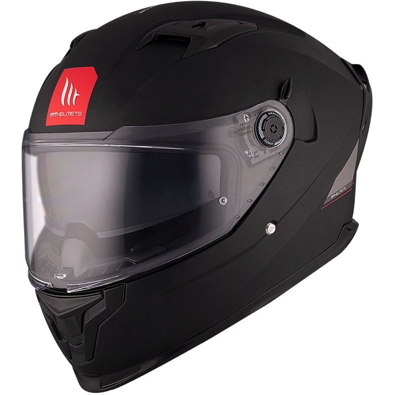 MT BRAKER SV SOLID A1 cască de motociclist integrală negru lucios