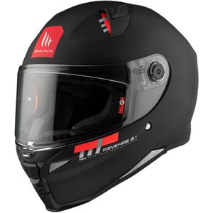 MT REVENGE 2 S SOLID A1 cască de motociclist integrală negru mat