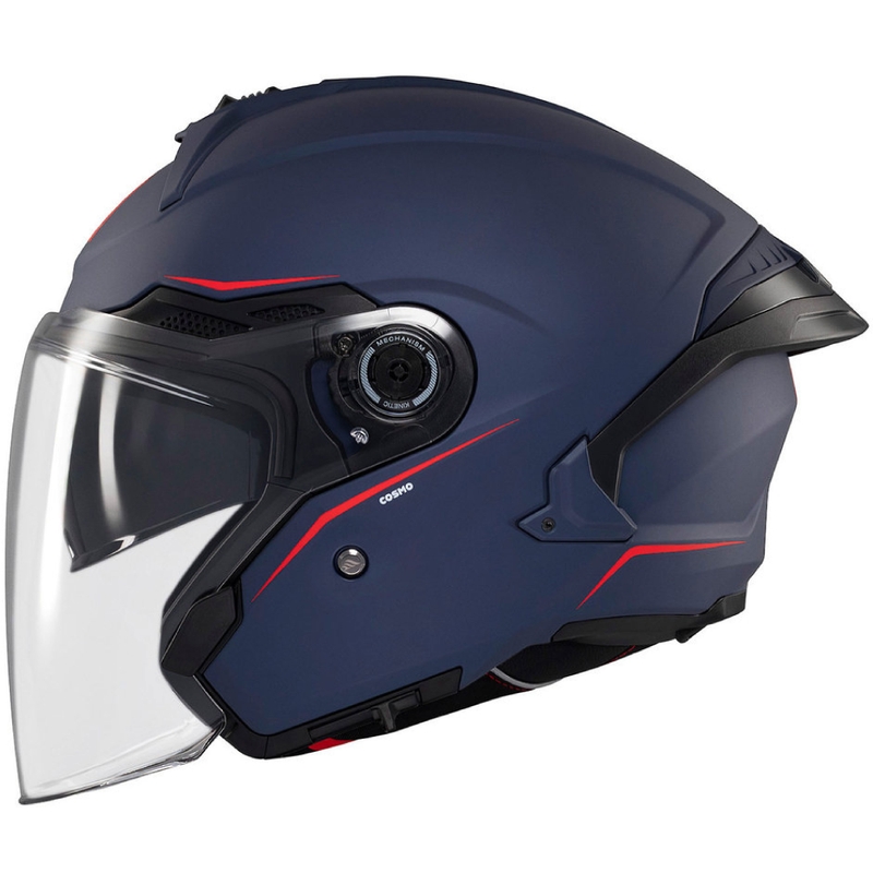 Casca open MT Cosmo SV albastru mat