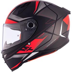 MT REVENGE 2 S HATAX B5 negru-gri-alb cască de motocicletă integrală MT REVENGE 2 S HATAX B5 negru-gri-alb