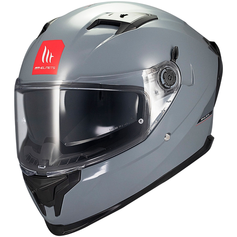 MT BRAKER SV SOLID A12 cască de motocicletă integrală MT BRAKER SV SOLID A12 gri