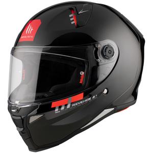 MT REVENGE 2 S SOLID A1 cască de motociclist integrală negru lucios