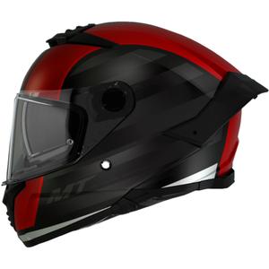 MT THUNDER 4 SV TREADS B5 negru-roșu cască de motociclist integrală MT THUNDER 4 SV TREADS B5 negru-roșu