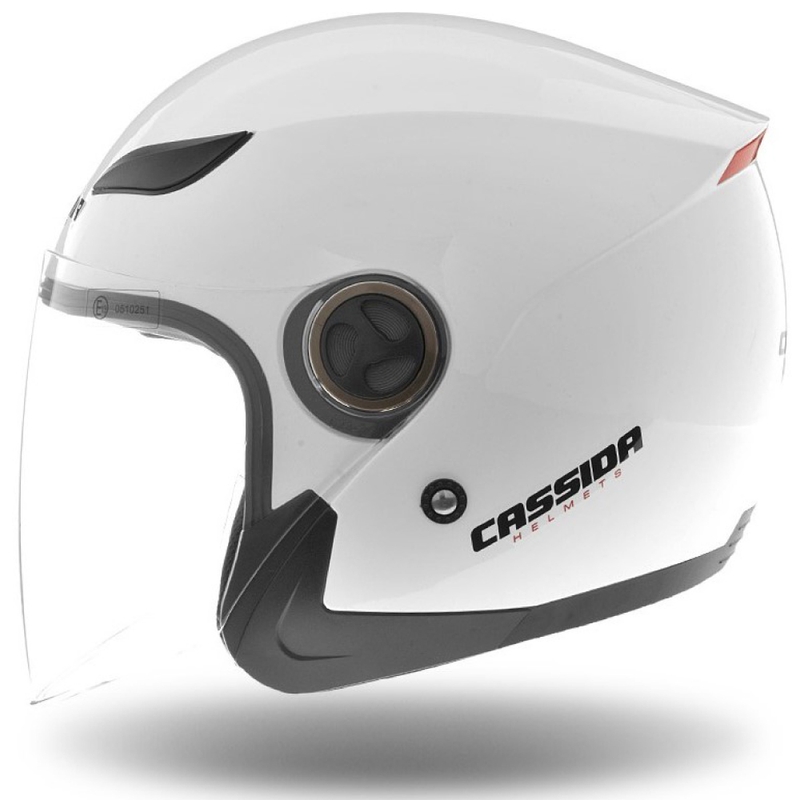 Cască de motocicletă Cassida Reflex open alb lichidare