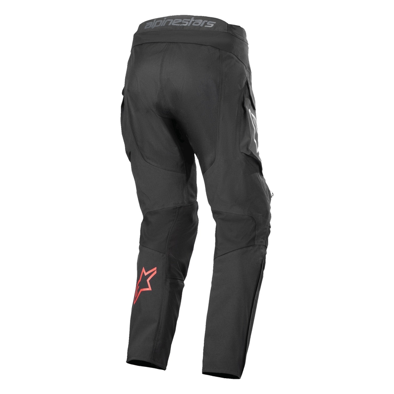 Pantaloni moto Alpinestars Hyde XT negru-rosu