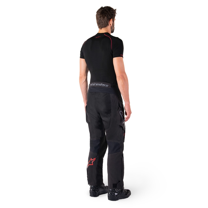 Pantaloni moto Alpinestars Hyde XT negru-rosu