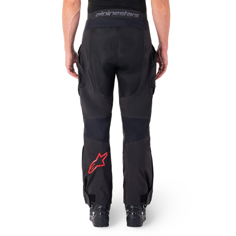 Pantaloni moto Alpinestars Hyde XT negru-rosu