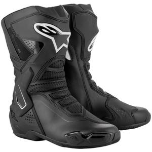 Ghete Moto Damă Alpinestars Stella SMX-6 3 Negru-Alb