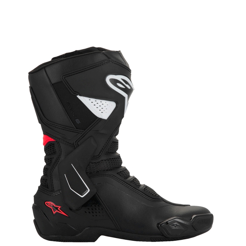 Ghete Moto Damă Alpinestars Stella SMX-6 3 Negru-Alb-Roz