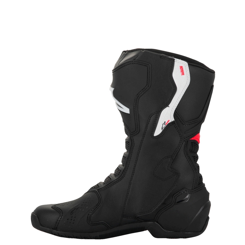Ghete Moto Damă Alpinestars Stella SMX-6 3 Negru-Alb-Roz