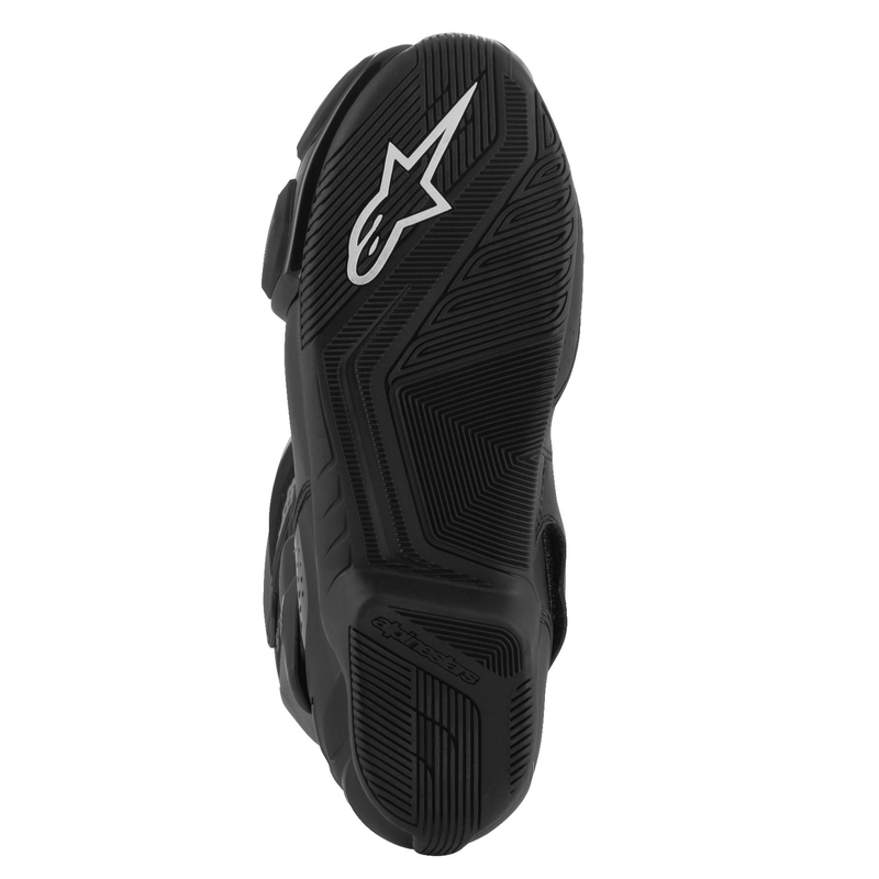 Cizme de motocicletă Alpinestars Stella SMX-6 3 Drystar de damă negru-argintiu