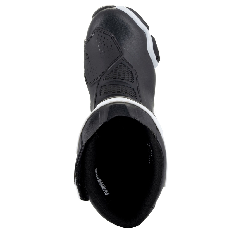 Ghete moto dama Alpinestars Stella SMX-6 3 Drystar alb-negru