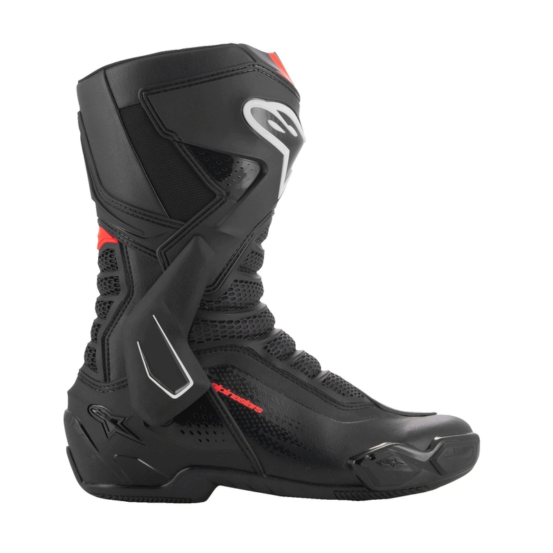 Cizme moto Alpinestars SMX-6 3 negru-rosu fluo