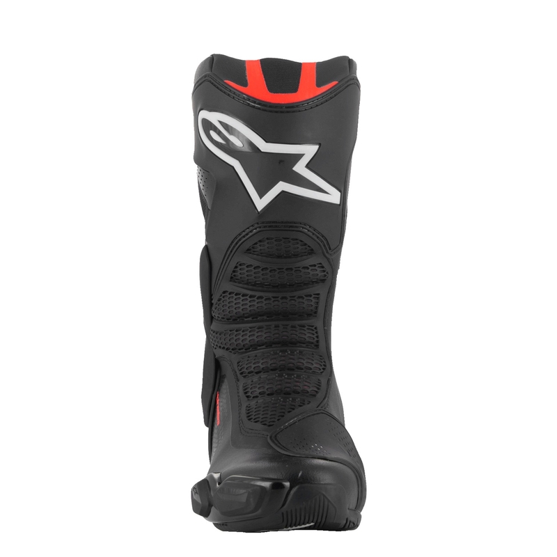 Cizme moto Alpinestars SMX-6 3 negru-rosu fluo