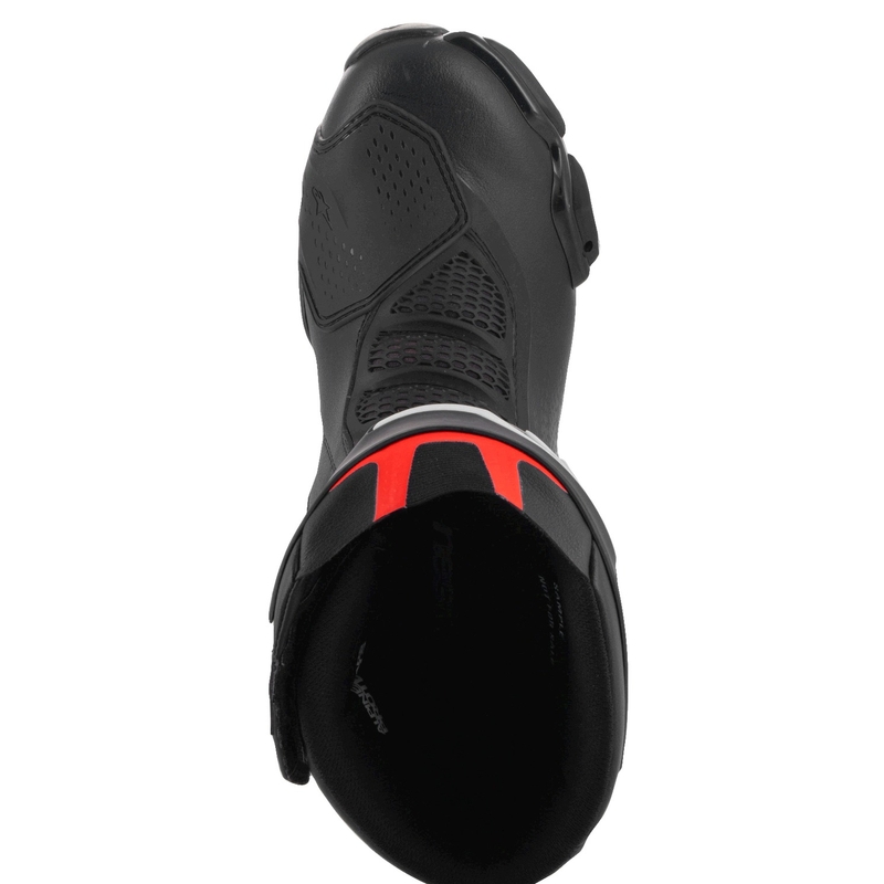 Cizme moto Alpinestars SMX-6 3 negru-rosu fluo