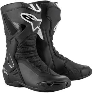 Cizme moto Alpinestars SMX-6 3 alb-negru