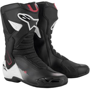 Cizme moto Alpinestars SMX-6 3 negru-alb-rosu
