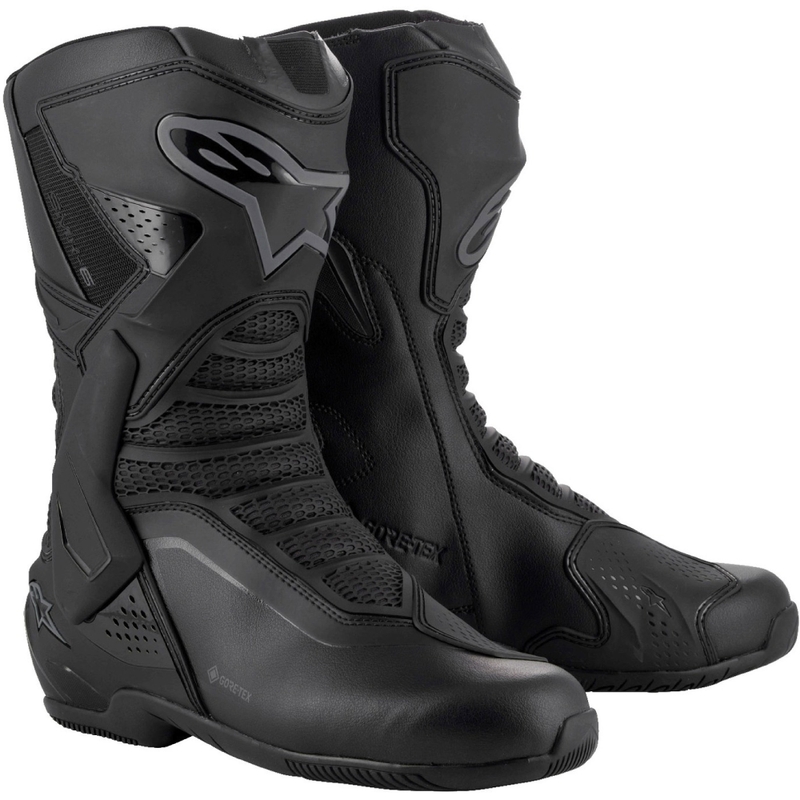 Cizme moto Alpinestars SMX-6 3 Gore-Tex negru-gri închis