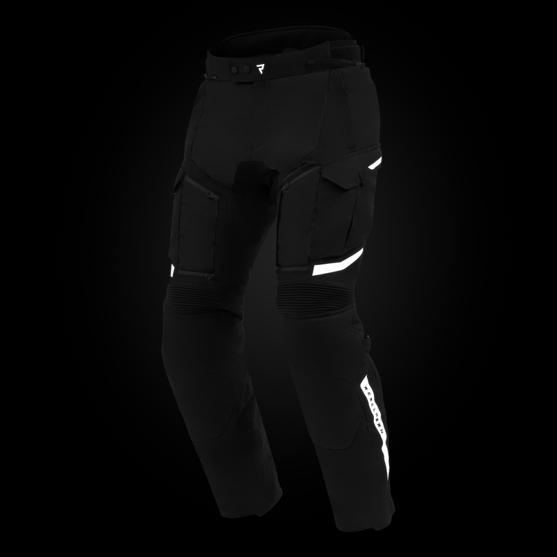 Rebelhorn Cubby V pantaloni de motocicletă negru extins