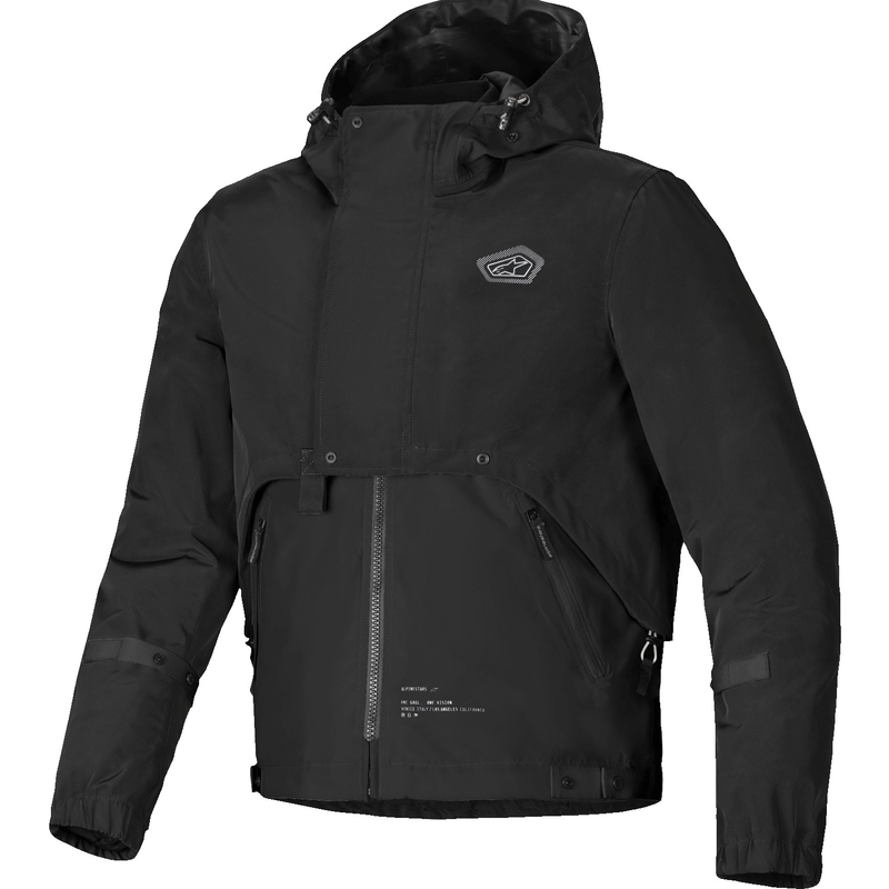 Jacheta moto Alpinestars Mootant Waterproof Parka neagra