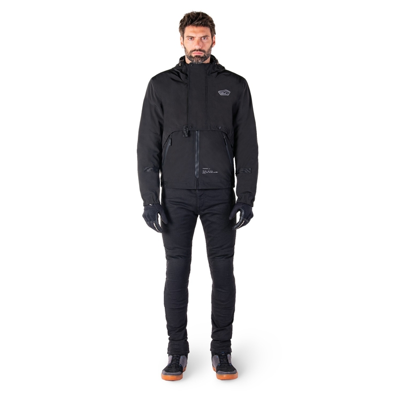 Jacheta moto Alpinestars Mootant Waterproof Parka neagra