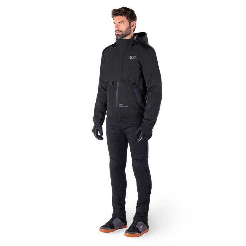 Jacheta moto Alpinestars Mootant Waterproof Parka neagra