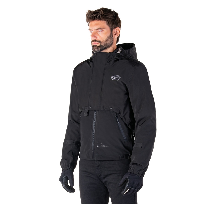 Jacheta moto Alpinestars Mootant Waterproof Parka neagra