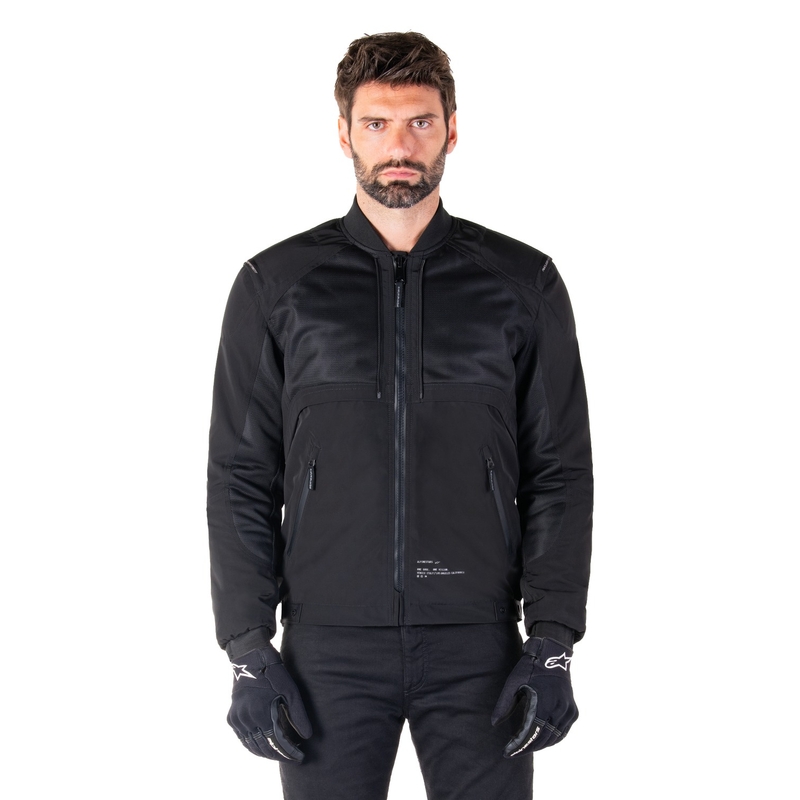 Jacheta moto Alpinestars Mootant Waterproof Parka neagra