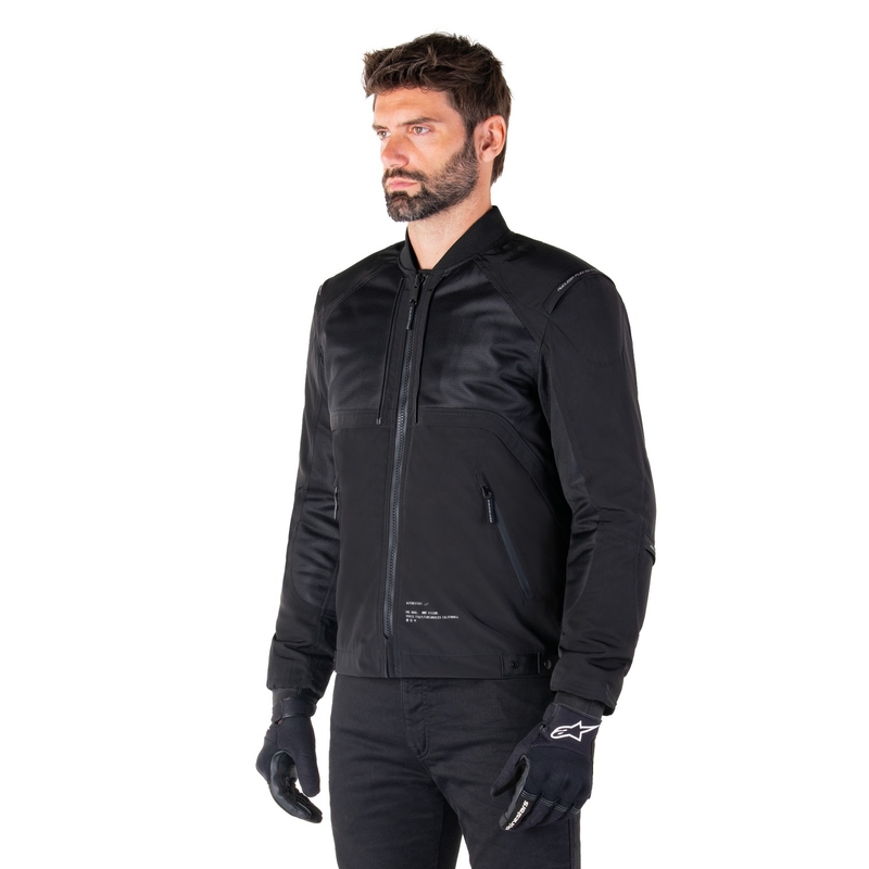 Jacheta moto Alpinestars Mootant Waterproof Parka neagra