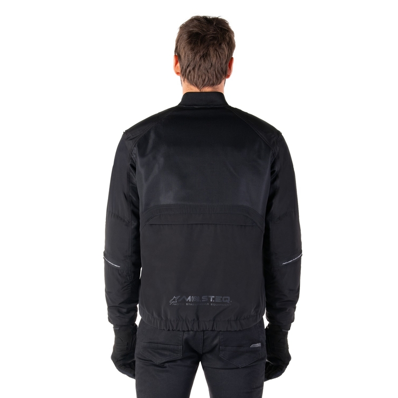 Jacheta moto Alpinestars Mootant Waterproof Parka neagra
