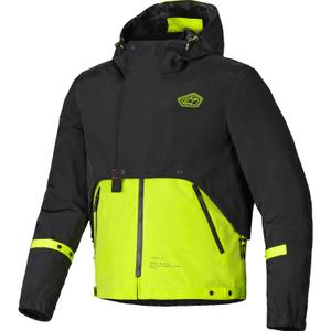 Jacheta moto Alpinestars Mootant Waterproof Parka negru-galben fluo