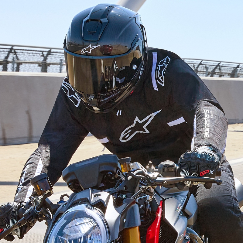 Jachetă moto impermeabilă Alpinestars T-SPS 2 alb-negru