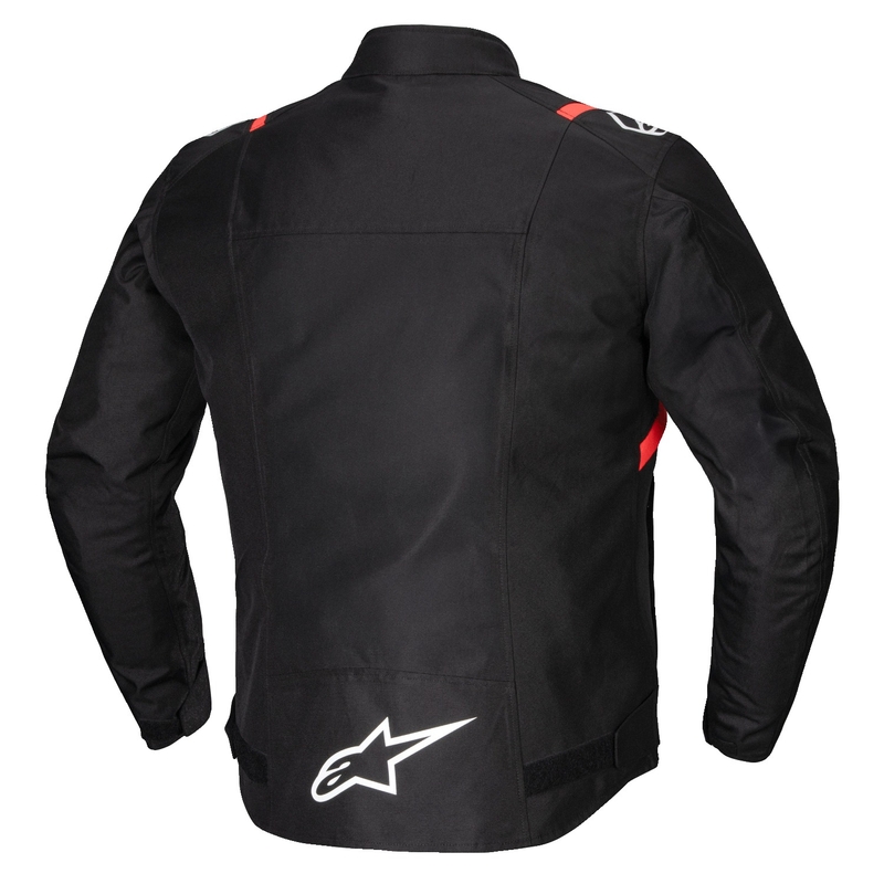 Jacheta moto impermeabila Alpinestars T-SPS 2 negru-alb-rosu fluo