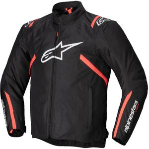 Jacheta moto impermeabila Alpinestars T-SPS 2 negru-alb-rosu fluo