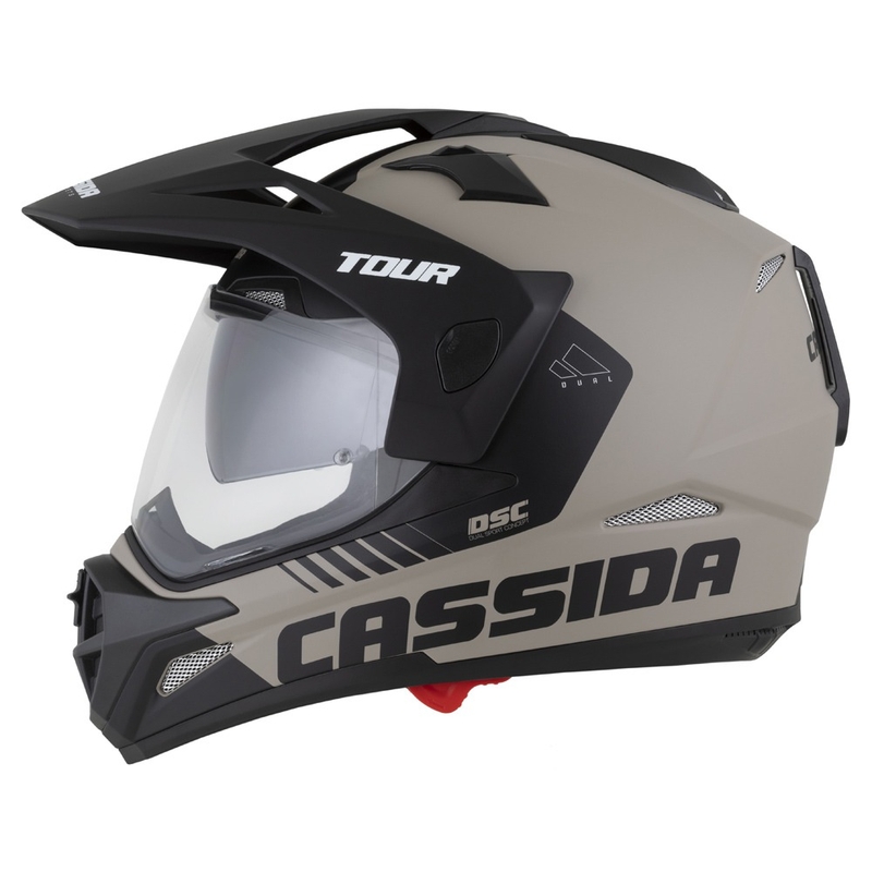 Casca de enduro Cassida Tour 2.0 Dual negru-nisip mat