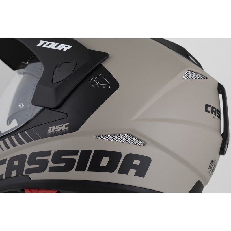 Casca de enduro Cassida Tour 2.0 Dual negru-nisip mat