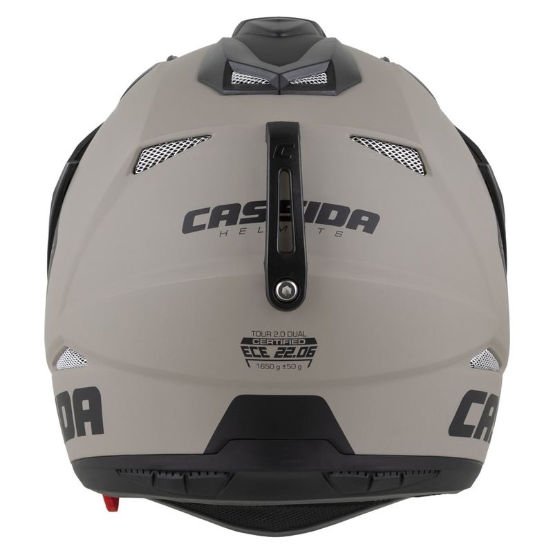 Casca de enduro Cassida Tour 2.0 Dual negru-nisip mat
