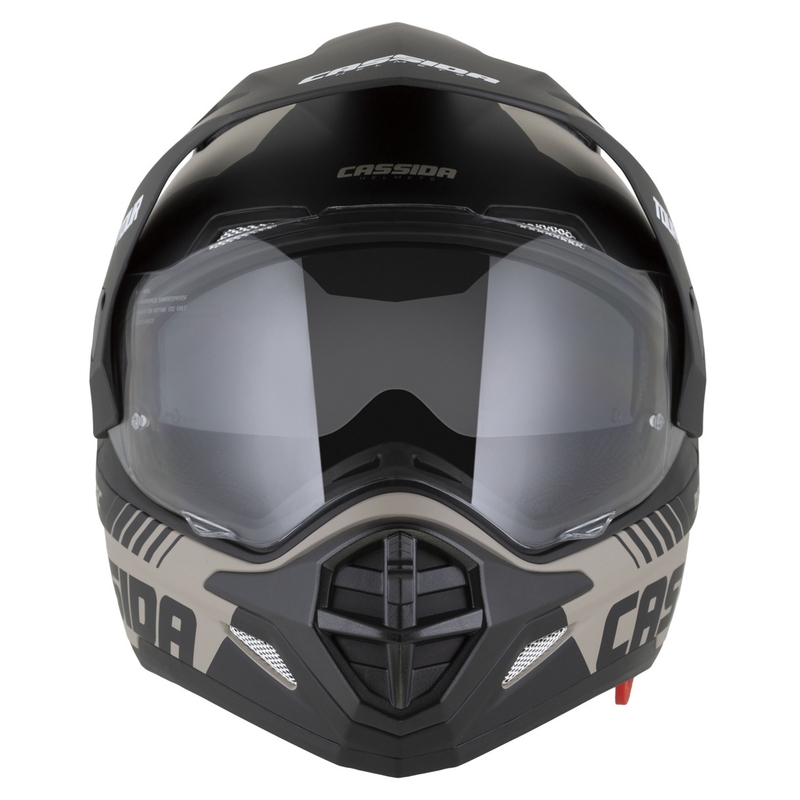 Casca de enduro Cassida Tour 2.0 Dual negru-nisip mat
