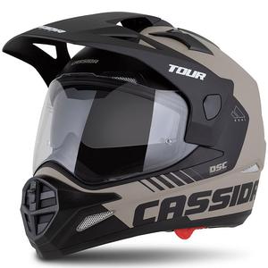 Casca de enduro Cassida Tour 2.0 Dual negru-nisip mat