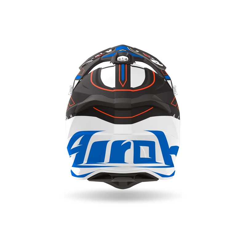 Casca motocross Airoh Strycker Skin albastru mat lichidare