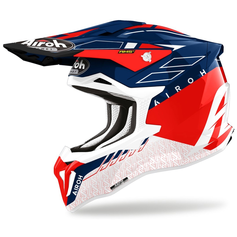 Casca motocross Airoh Strycker Skin rosie lichidare