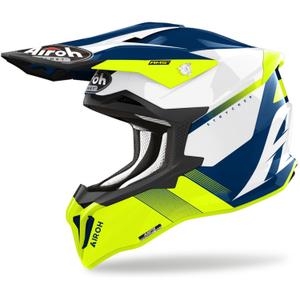 Casca motocross Airoh Strycker Blazer galbena lichidare