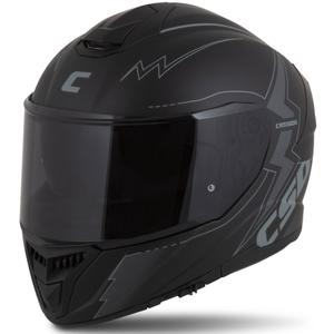 Cască de motocicletă Cassida Integral GT 2.1 Flash negru-gri Integral pentru motociclete