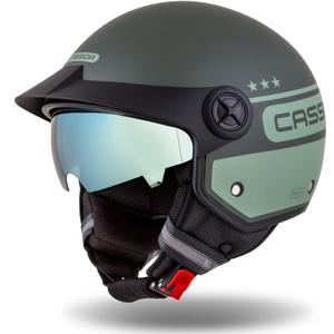 Cască de motociclist Cassida Handy Plus Chief deschisă verde