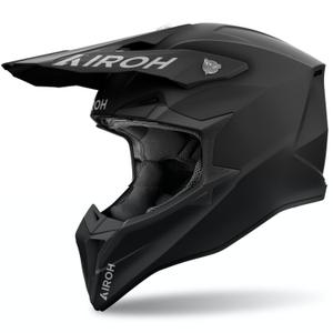Casca motocross Airoh Wraaap Color negru mat