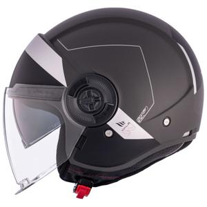 Casca moto open MT Viale SV S 68 Unit D2 negru-gri lichidare