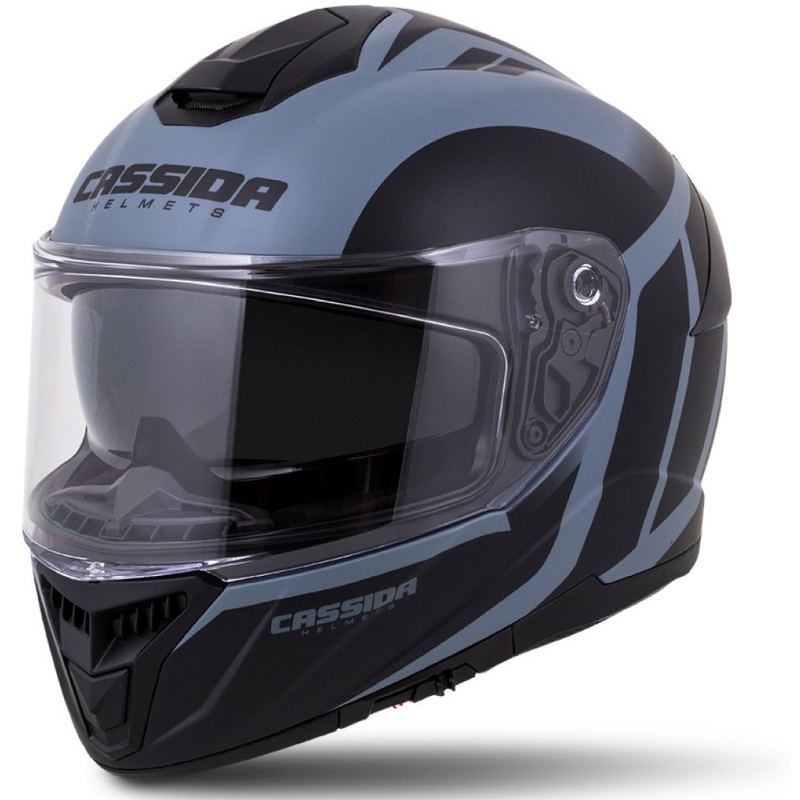 Cască integrală Cassida Integral GT 2.0 Ikon negru-gri lichidare